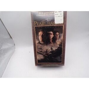 Pearl Harbor VHS 60th‎ Anniver Commemorative Edition 2-Tape Set Ben Affleck NEW
